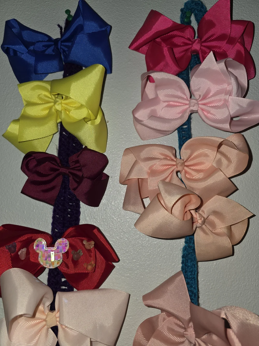 26 Piece Girls Hair Bow Bundle Assorted Colors & Styles